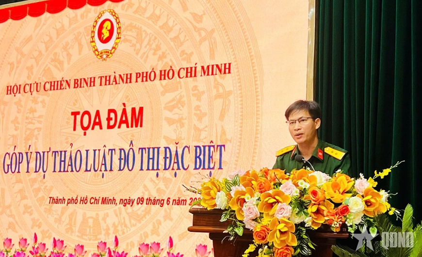 Tọa đàm lấy ý kiến đóng góp vào Dự thảo Luật Đô thị đặc biệt cho TP Hồ Chí Minh